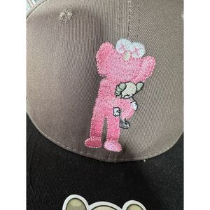 Custom Art-Inspired Streetwear Hat - Bold Stitch & Sticker Flair - snapback